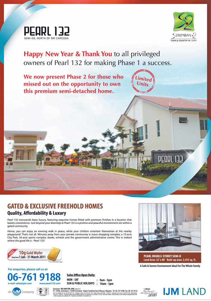 Pearl 132 @ Seremban 2 City Center